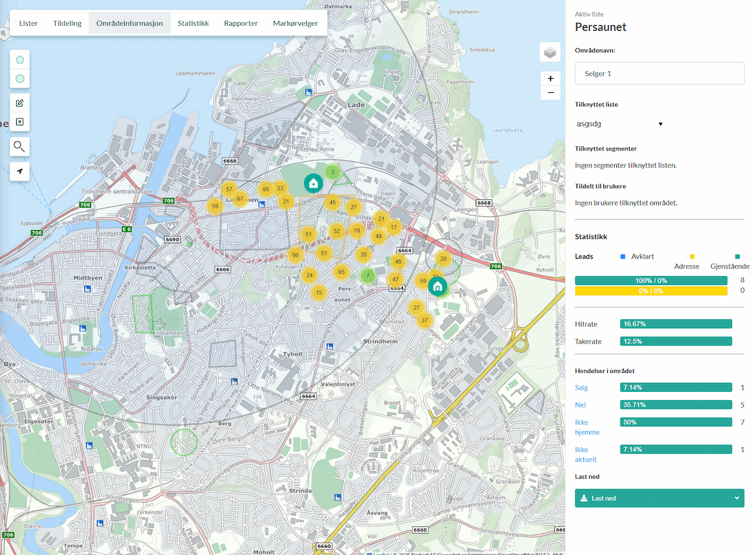 Maps områdestyring